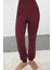 Tarz Rahat Uzun Kollu Boru Paça Kadın Pamuklu Örme Pijama Takımı 3
