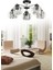 Maria 5 Li Modern (Kristal Taşlı) Salon Yatak Odası Mutfak Genç Odası Avize 1