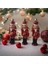 3 Adet Fındıkkıran Asker (7 Cm) Nutcracker Çam Ağacı Süsü Yılbaşı Doğum Günü Parti Süslemeleri 3
