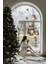 Yılbaşı Christmas Anne Kuş ve Yavruları Kokina-Kar Taneleri Sticker Seti 3