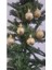 Yılbaşı Ağacı Süsü 4 cm Cici Gold Küre Top Süs Parlak Yılbaşı Süsleri Gold Küre Süs 3