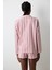 Aria Striped Kırmızı Gömlek Pantolon Pijama Takımı 5