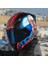 Rapıd 2 Race Zombıe Fullface Motosiklet Kaskı Mavi Camlı 2