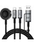 Çoklu Şarj Kablosu WI-C050 Legend Serisi Usb-A+Type-C To Lightning&type-C&akıllı Saat 100W 1.2m 1