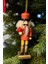 Yılbaşı Ağacına Asılan Retro Fındıkkıran 6'lı 13 cm Kurşun Asker Nutcracker Yılbaşı Yeni Yıl Dekoru 5