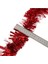 2 Adet 1.7 Metre Kırmızı Kalın Yılbaşı Püskül Süsü Tinsel Garland süs T772 4