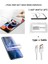 Xiaomi Mi8 Lite Nano Ekran Koruyucu Ultra Ince Esnek Mat Şeffaf + Type C Kablo 1