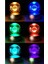 2'li Set Gezegen Cam Küre Işıklı 3D LED Işık ve Satürn Kız Işıklı 3D Renkli LED Işıklı Küre 4