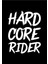 Sticker Master Hard Core Rider Motorsiklet,kask,laptop,motor ve Oto Araç Sticker 14 x 18 cm Beyaz 3