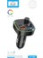 Bluetooth Araç Kiti Araç Fm Transmitter USB Type-C Mp3 Flash Için Uygun Pd 2
