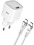 G842 Premium 20W Qc4.0 Gan Type-C Kablolu Şarj Aleti Set 1
