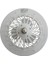 CT-1153 Poyraz Fanlı 42 Watt LED Ampul Lamba Beyaz Işık Vantilatör Aydınlatma E27 3 Renk Dim Edilebilir 5