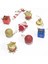 Yılbaşı Ağacı Süsü 9'lu Karışık Mini Set Noel Süsleri 2