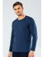 Cacharel Erkek Uzun Kollu T-Shirt 1333/İNDIGO 1