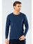 Cacharel Erkek Uzun Kollu T-Shirt 1333/İNDIGO 2