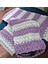 El Yapımı Örgü Doğal Lif Mor 3
