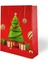 Yılbaşı Varak Baskılı Lüks Ipli Karton Çanta - Noel - 26X32X10 cm - 1 Adet - Ç037 1