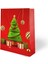 Yılbaşı Varak Baskılı Lüks Ipli Karton Çanta - Noel - 26X32X10 cm - 1 Adet - Ç037 2