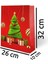 Yılbaşı Varak Baskılı Lüks Ipli Karton Çanta - Noel - 26X32X10 cm - 1 Adet - Ç037 3