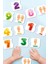 Renkli sayı öğrenme eğlenceli ahşap ikili puzzle çocuk oyunu 1+ yaş 2
