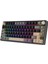 R75 75% Kablolu Us Gaming Klavye (Siyah-Gri) 1