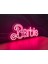 Neon LED Tabela Dekoratif Aydınlatma -Barbie, 50X20CM- 3