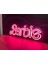 Neon LED Tabela Dekoratif Aydınlatma -Barbie, 50X20CM- 4