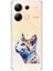 Xiaomi Redmi Note 13 4g Uyumlu Uzaylı Kedi Desenli Silikon Kılıf 1