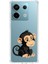 Xiaomi Redmi Note 13 Pro 5g Uyumlu Tatlı Maymun Desenli Silikon Kılıf 1