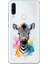 General Mobile Gm 20 Pro Uyumlu Renkli Zebra Desenli Silikon Kılıf 1