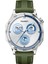 Huawei Watch Gt5 46MM ile Uyumlu Metal Tokalı Dikiş Detaylı Şık Dokuma Silikon Kordon 3