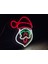 Neon LED Duvar Dekoratif Aydınlatma -Noel Baba, 25X25CM- 4