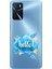 Oppo A16 Uyumlu Mavi Merhaba Desenli Silikon Kılıf 1