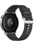 Huawei Watch Gt5 46MM ile Uyumlu Metal Tokalı Dikiş Detaylı Şık Dokuma Silikon Kordon 2