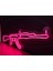 Neon LED Duvar Dekoratif Aydınlatma -Gamer Silah2, 40X13CM- 4