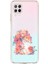 Huawei P40 Lite Uyumlu Çiçek Yüz Desenli Silikon Kılıf 1