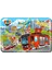 Iş Makinaları, Arabalar, Helikopter, Polis ve Araçlardan Oluşan Ahşap Puzzle Set 5