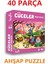 Masal Kahramanları ve Cüceler 40 Parça Mini Ahşap Puzzle 2