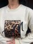 Icon Nakış Leopar Deyaylı Sweatshirt 4