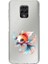 Xiaomi Redmi Note 9 Pro Uyumlu Turuncu Balık Desenli Silikon Kılıf 1