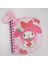 Piraye Gift Sanrio My  Melody Pon  Pon Detaylı Defter 2