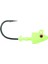 SD824 Shad Glow Green Iğne No: 5-0 21G Jighead 3 Adet 1