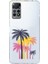Xiaomi Redmi Note 11 Pro 4g Uyumlu Palmiye Ağaçları Desenli Silikon Kılıf 1