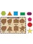 Ahşap Bul Tak Eğitici 2 Adet Yapboz Puzzle Seti 3