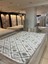 H01885 Cizgili-Desenli Salon Halısı ( 160X230) -Açık Gri 1