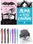 Alma ve Yedi Canavar ve Isadora Moon 10 Pijama Partisine Gidiyor 2'li Set - Kalem 1