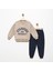 Erkek Çocuk Sweatshirt Jogger Takım Baskılı 2-5 Yaş Pamuklu Şardonlu 3 Ip FV-15925 1