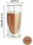Çift Cidarlı Uzun Cam Kokteyl - Meşrubat - Latte Bardağı 350 Ml x 4 Adet 2323 2