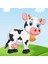 Ahşap Puzzle Ilk Yapbozum 3 Adet 4 Parçalı 14X14CM 2