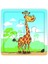 Minıq Toys Ahşap Cuce Zurafa Mini Puzzle (4 Parca) 1